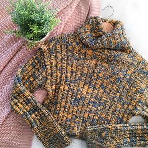 Urban Outfitters Cropped Turtleneck Sweater